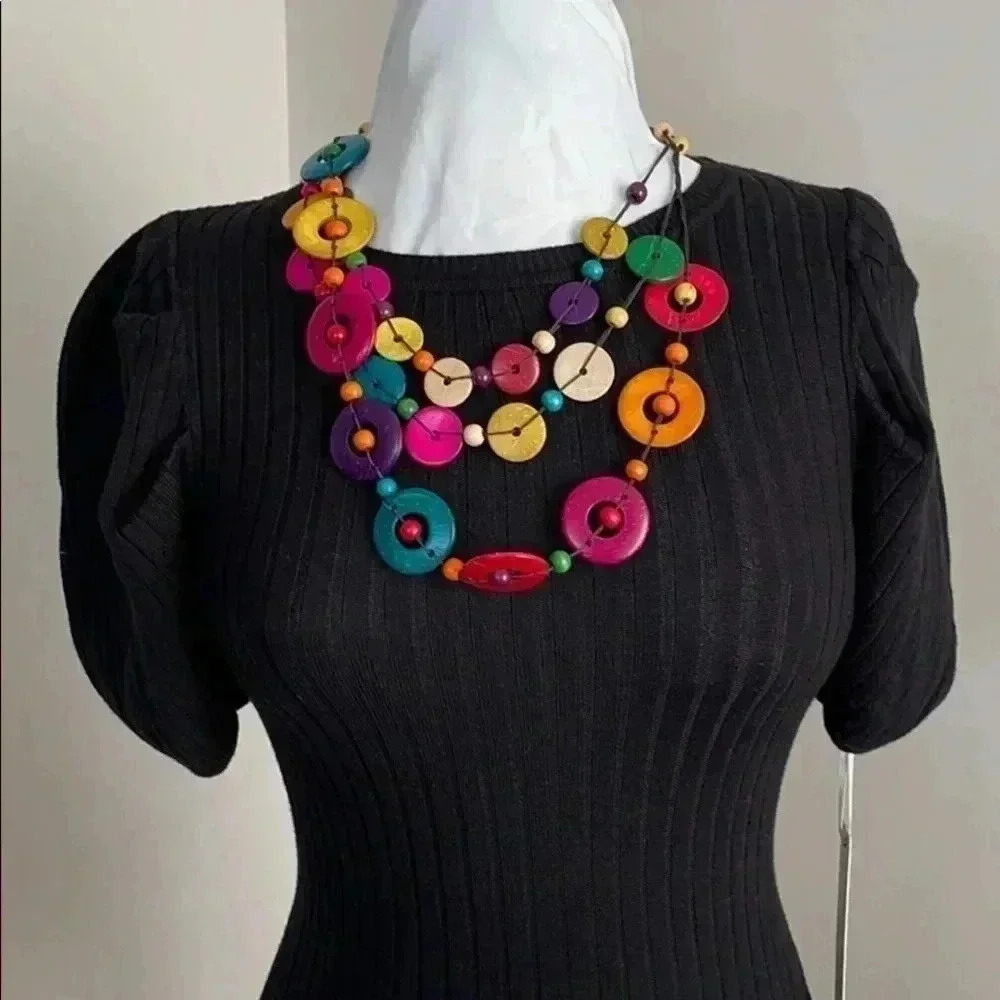 Iris Basic Ribbed Knit Top​​ NWT - image 3